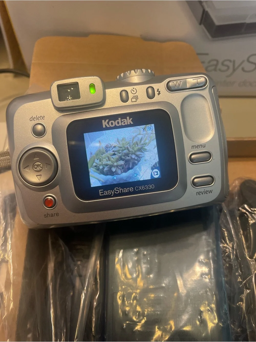 Kodak Easy Share CX6330 Camera. New Printer Doc 6000. Vintage. Photo Paper. Lot.